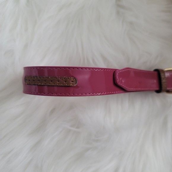 Cole Haan Small Fushia Belt - Picture 3 of 8